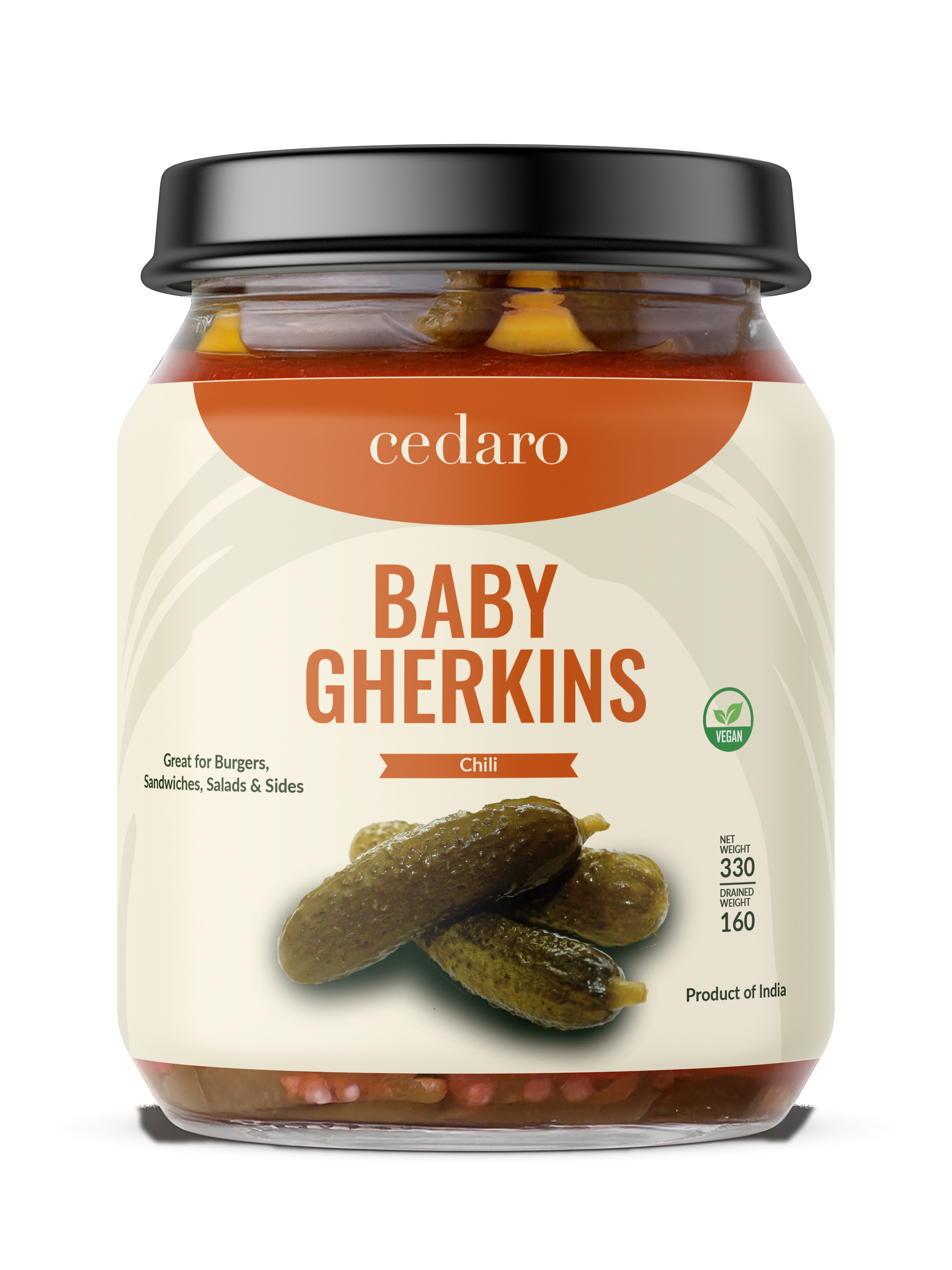 Baby Gherkins – Chilli